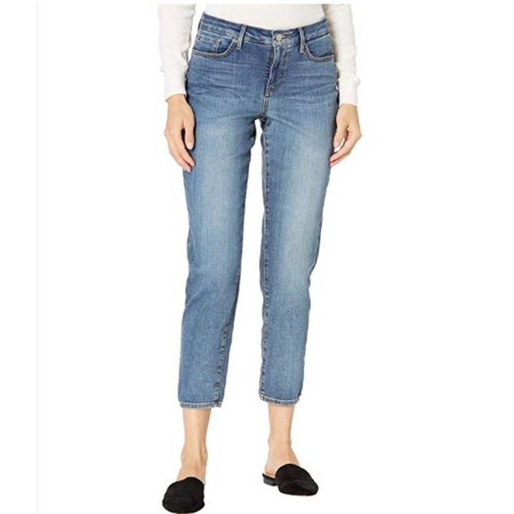 NYDJ Easy Fit Lift Tuck Clay Burn Medium Denim Jeans